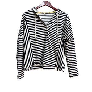 Jane & Delancey Coastal Striped Hoodie